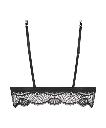 Queenie Bralette, Czarny