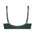 Nieusztywniany biustonosz minimizer z fiszbinami Nina, Zielony