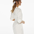 Satin Kimono Bridal, Biały