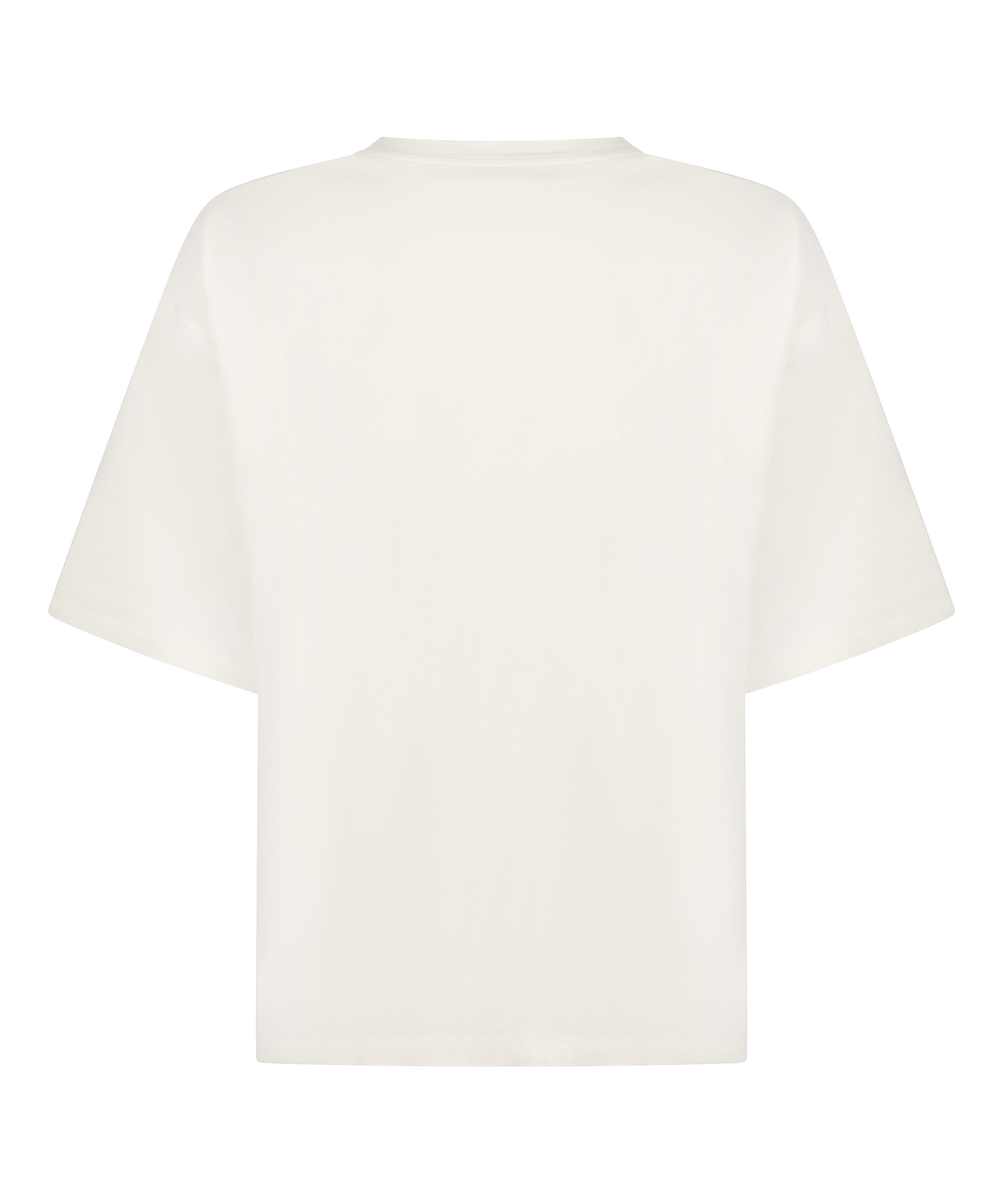 Pyjama Top Loose, Biały, main