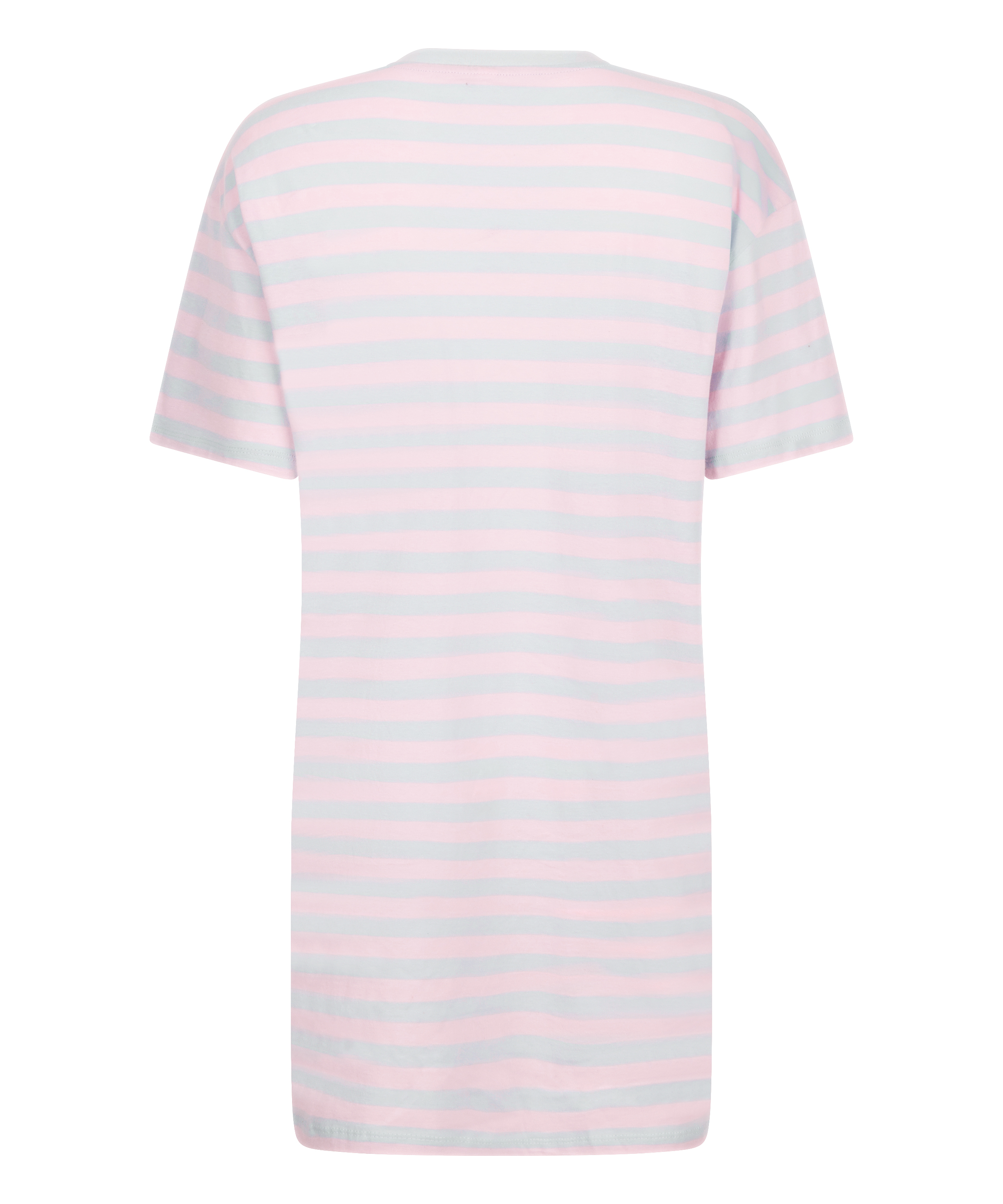 Koszula nocna z okrągłym dekoltem, Niebieski, main