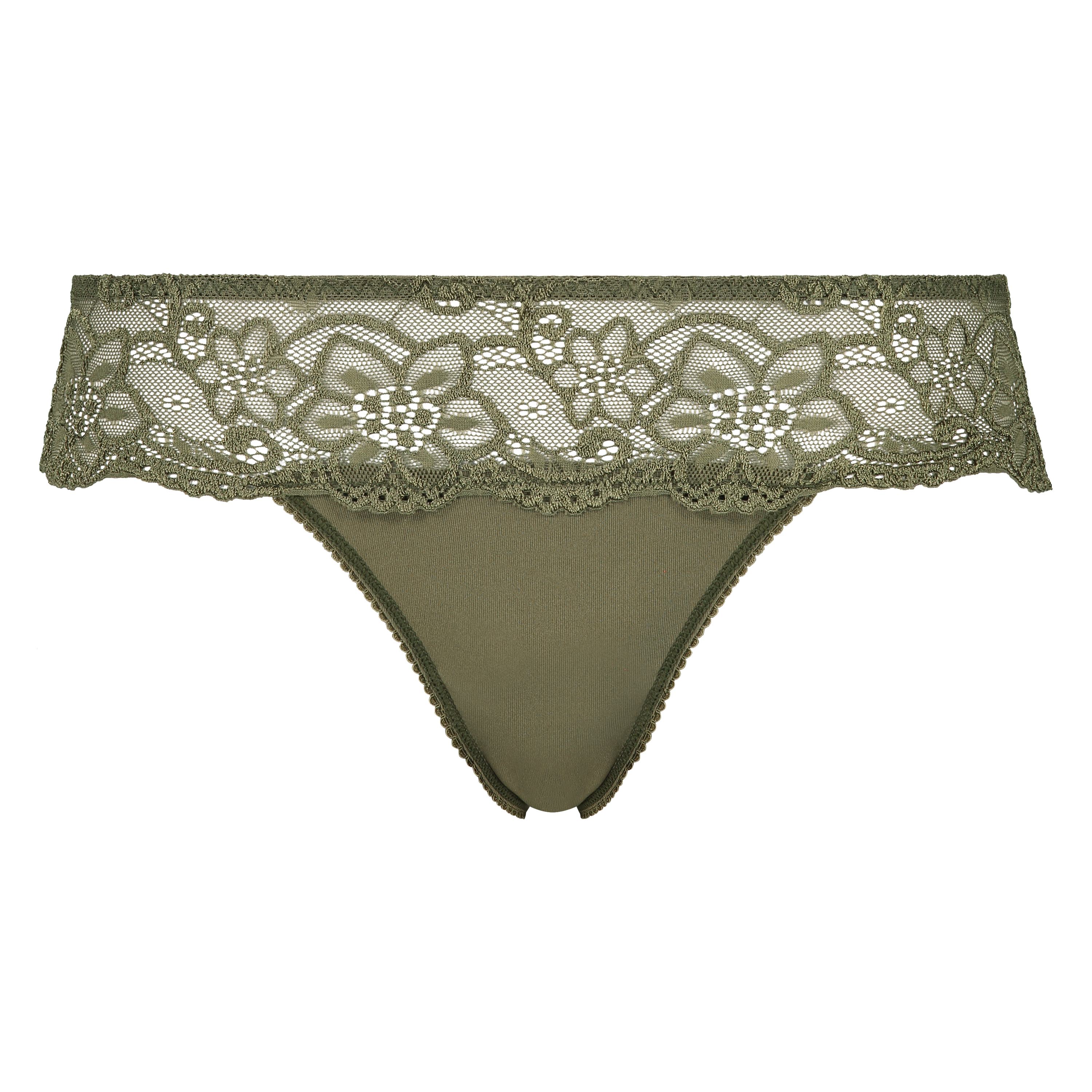 Szorty stringi Rosie, Zielony, main