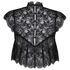 Top Allover Lace Legacy, Czarny