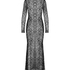 Halka Allover Lace, Czarny
