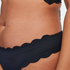 Majtki Bikini Rio Scallop, Czarny