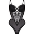 High Waisted Brazilian Miri, Czarny