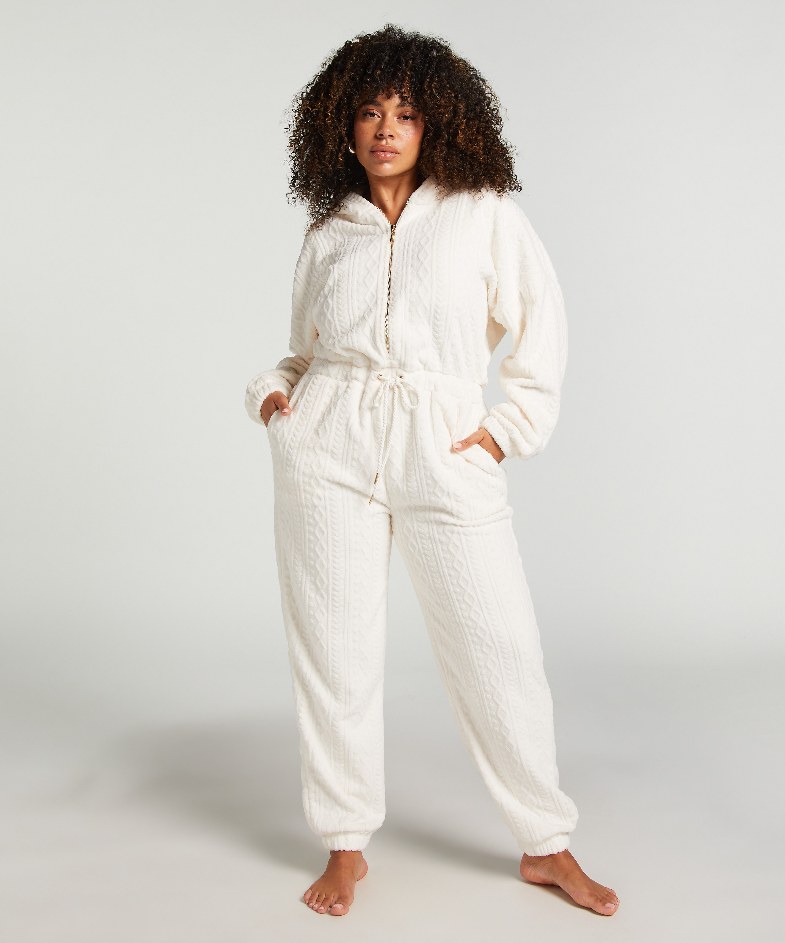 Polar Onesie, Biały, main
