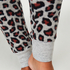 Micro Fleece Leggings, Szary