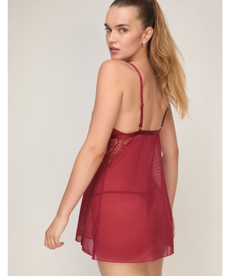 Koszulka typu babydoll Tosca, Czerwony