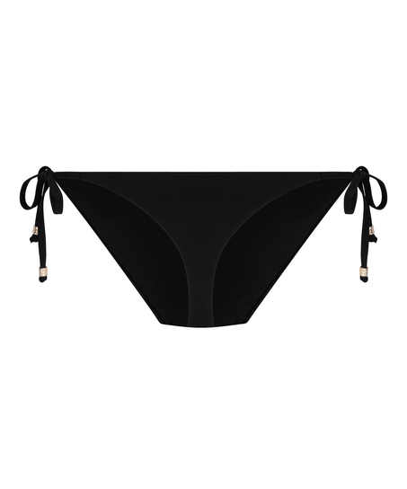 Stringi Bikini Luxe, Czarny