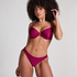 Usztywniany top bikini z fiszbinami Marrakech, Czerwony