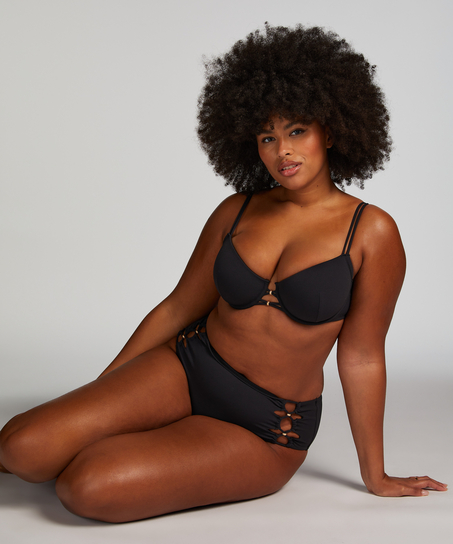 Majtki Bikini Rio Holbox, Czarny