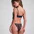 Biustonosz bralette Bronte, Czarny