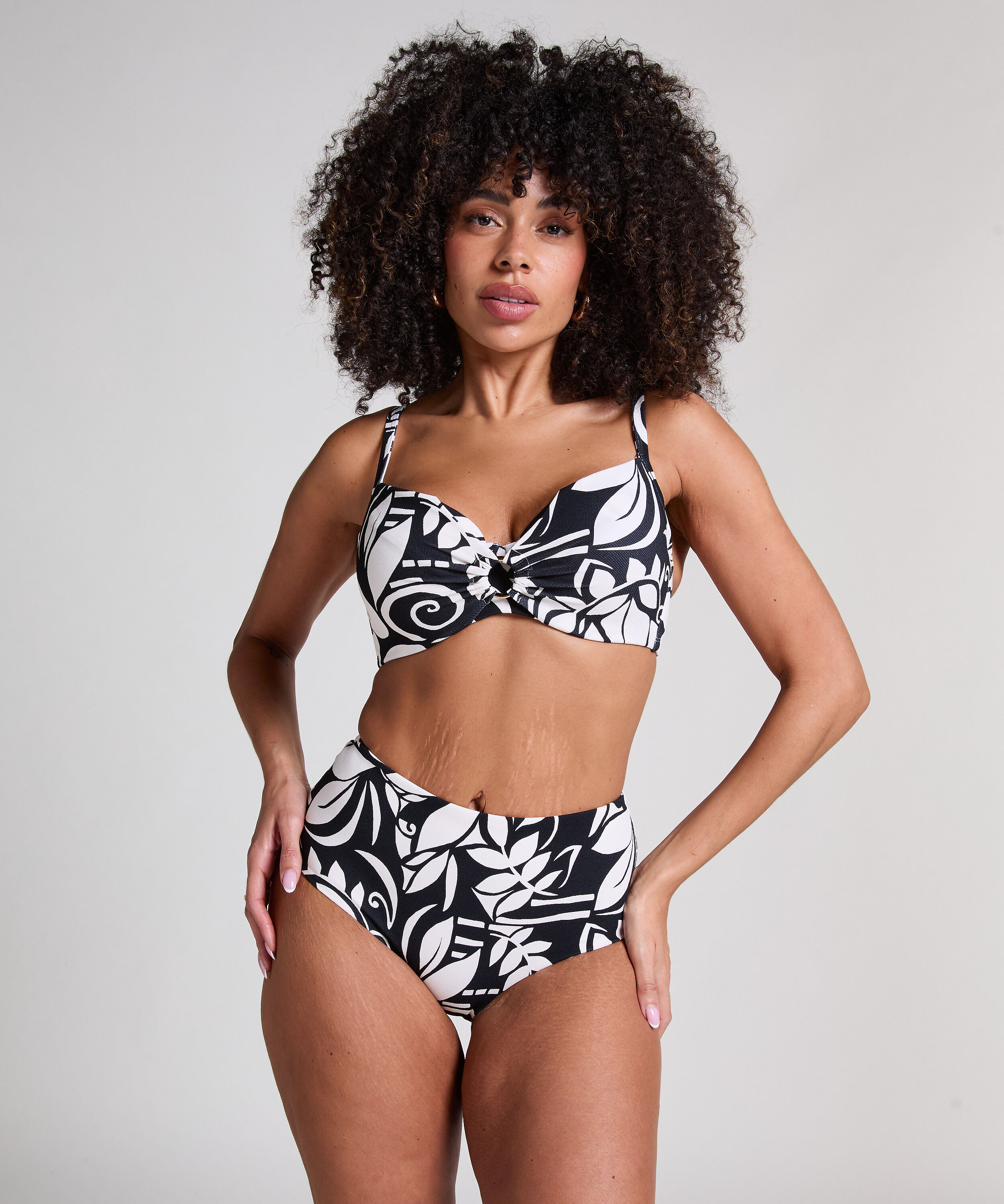 Top od bikini Mauritius, Czarny