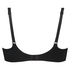 Leslie non-padded underwired bra, Czarny
