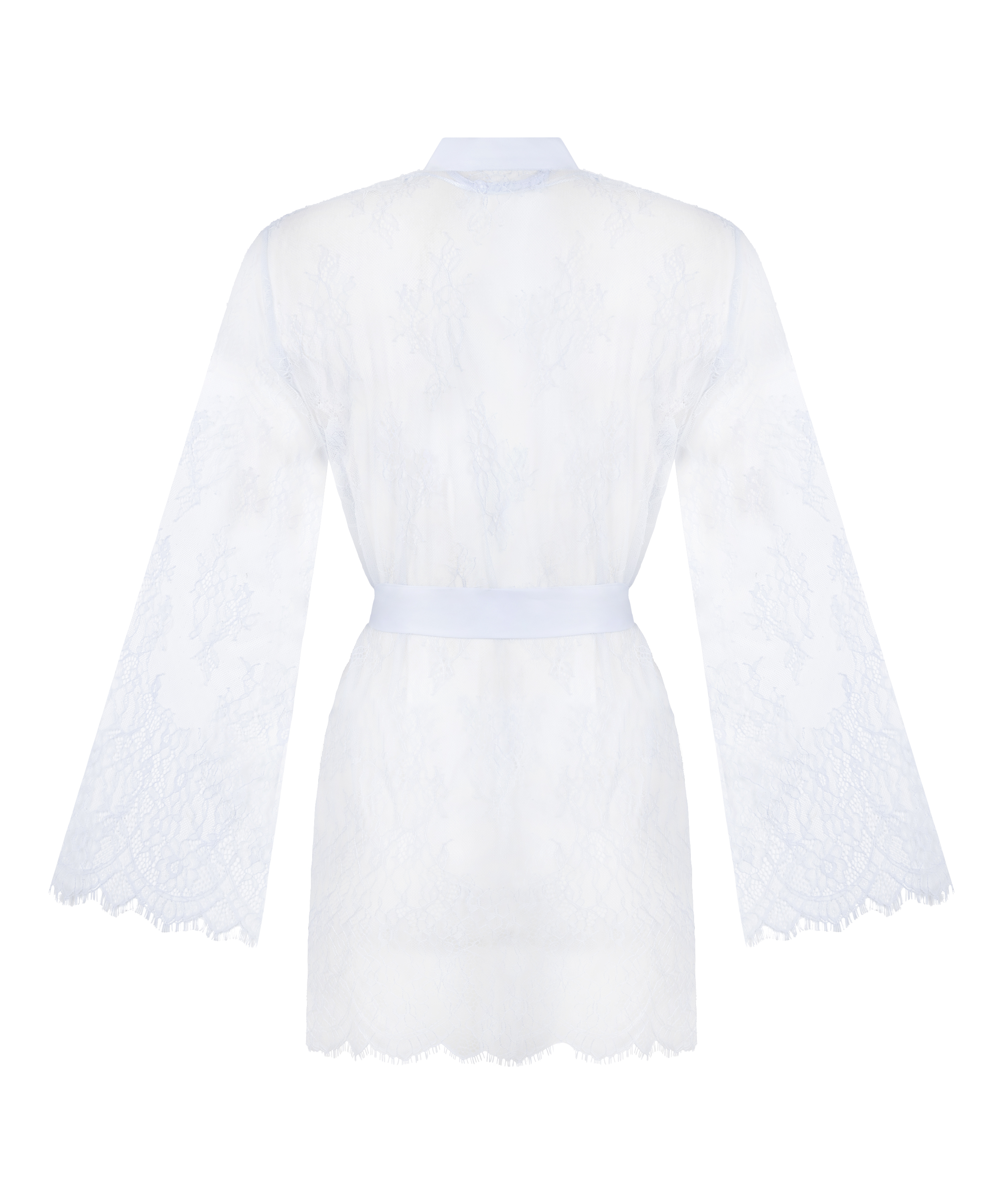 Kimono z Koronki &ndash; Allover Lace, Niebieski, main