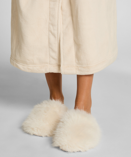 Kapcie Isabella, Biały