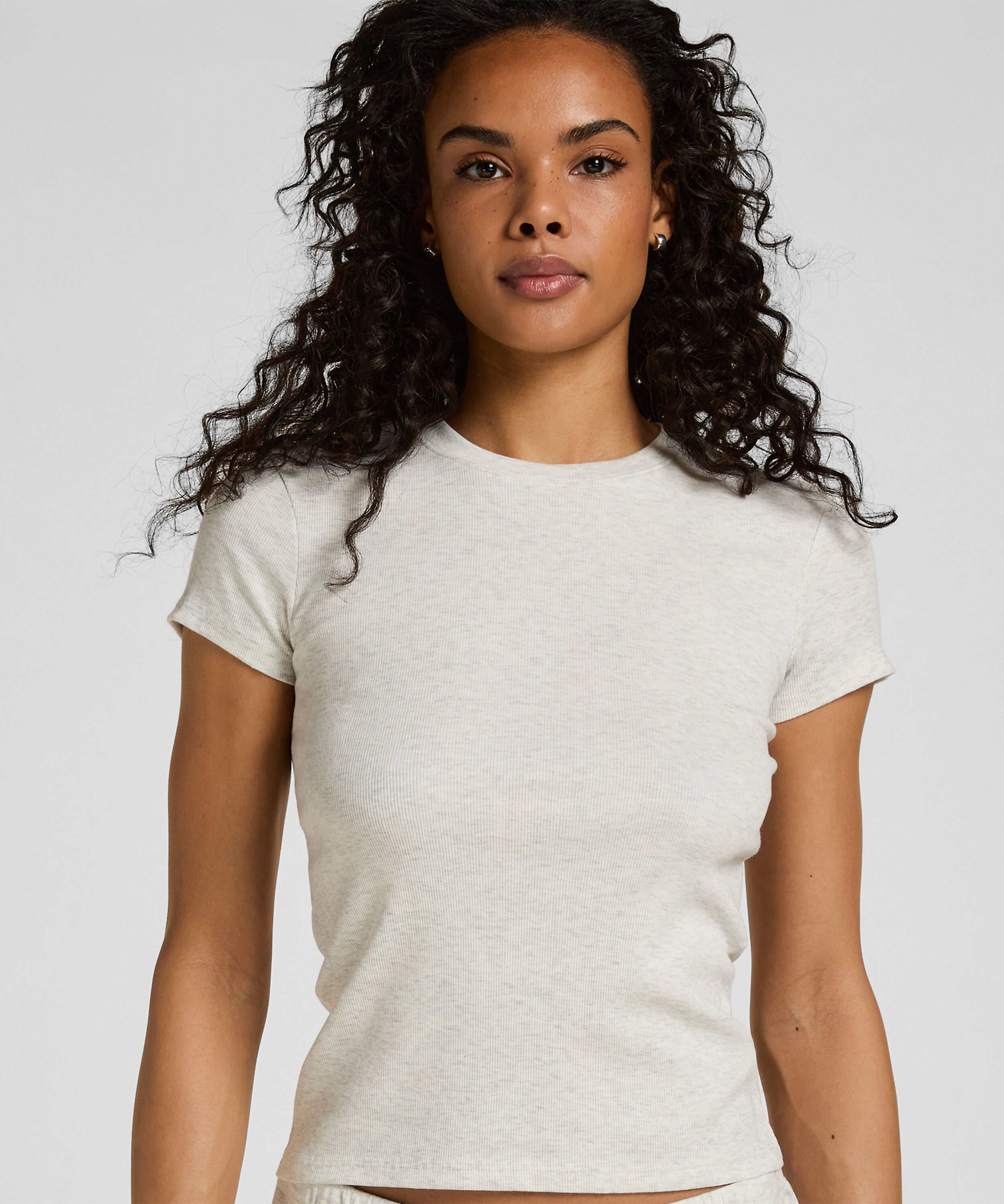 G&oacute;ra od Piżamy z Kr&oacute;tkimi Rękawami, Szary