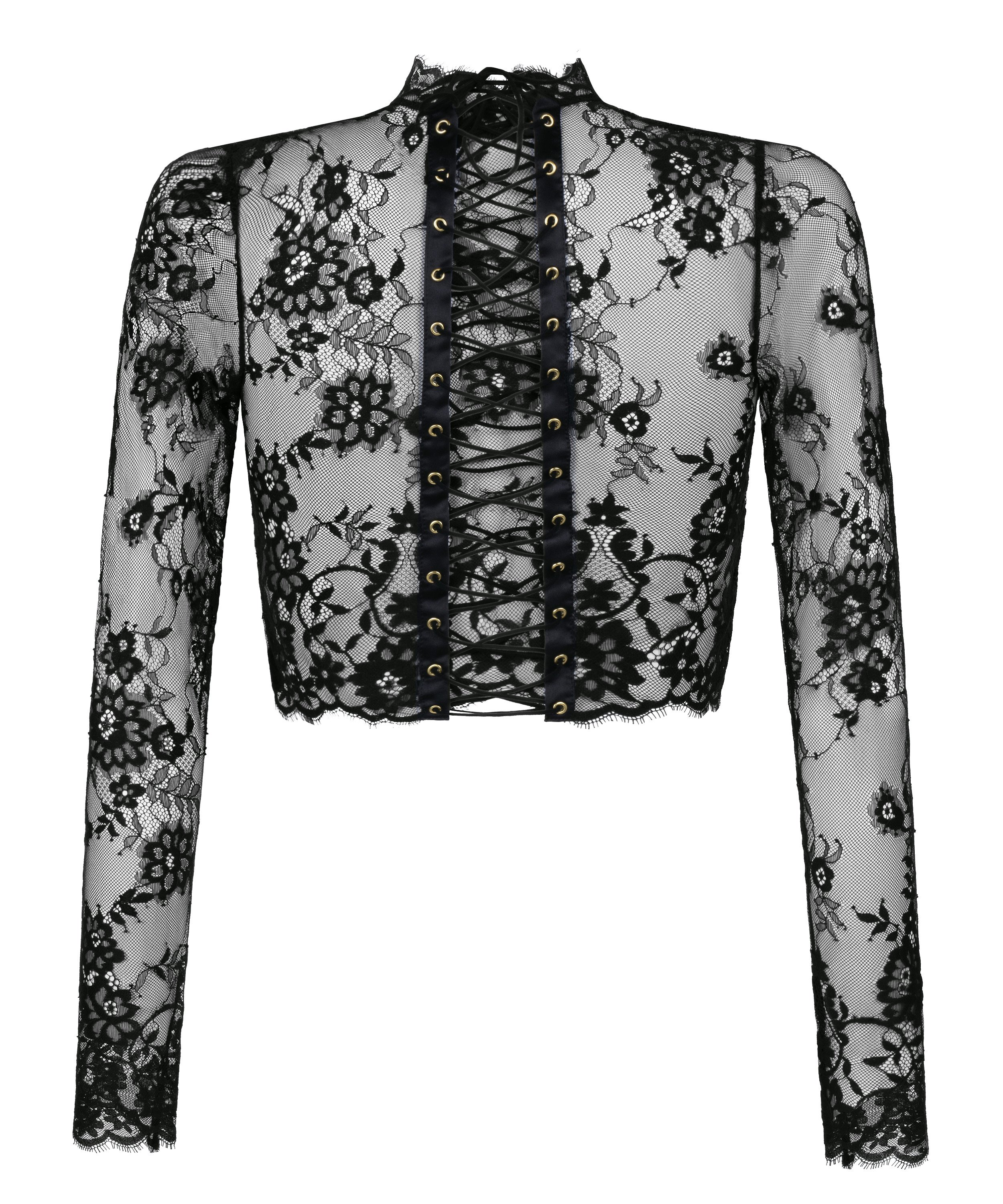 Mya Top, Czarny, main