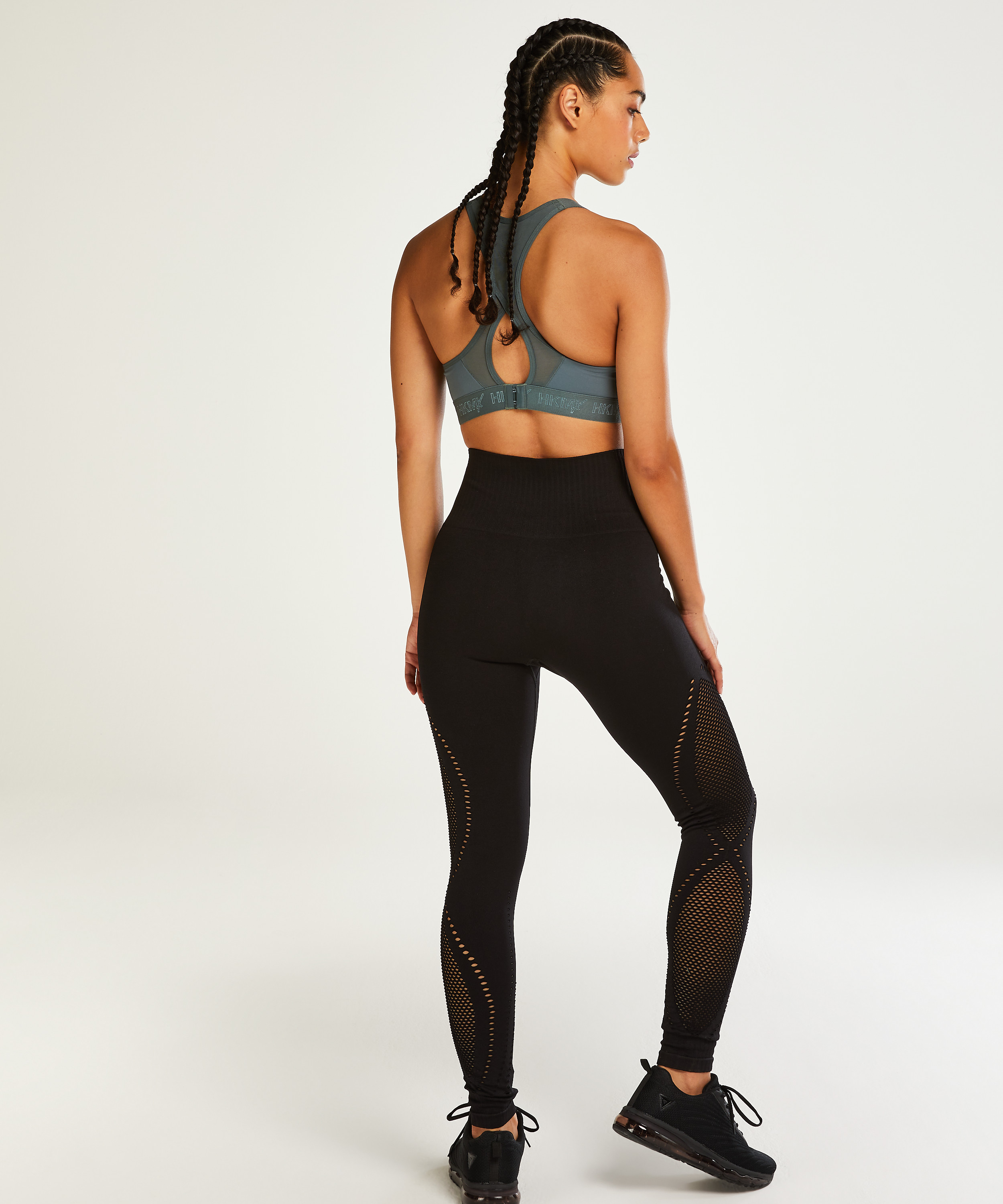 Biustonosz sportowy HKMX All Star Level 2, Zielony, main