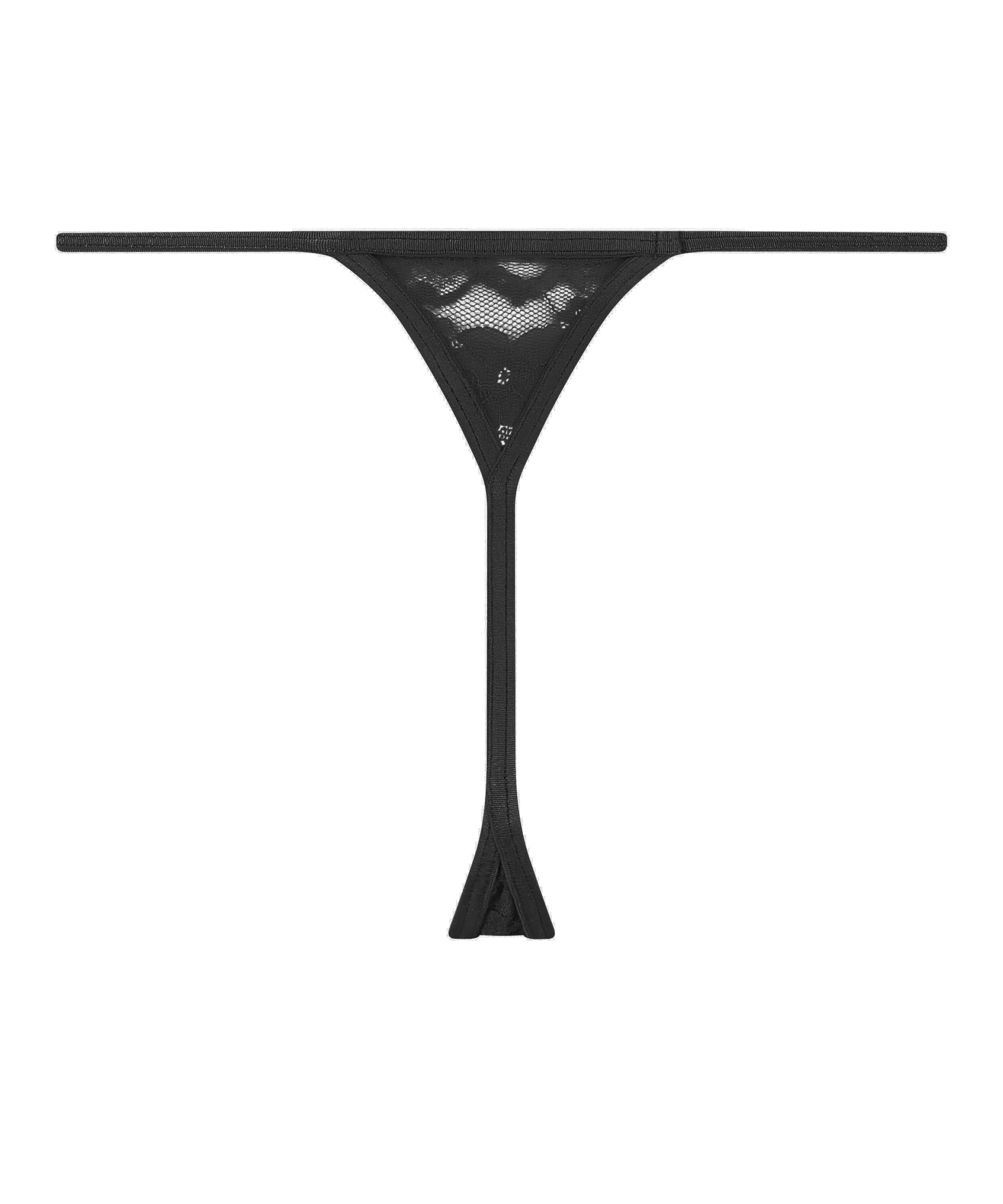Stringi Mini, Czarny, main
