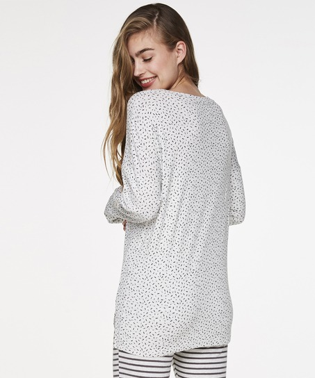 Racoon Jersey Top, Szary