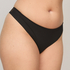 Stringi Invisible Lace Back, Czarny