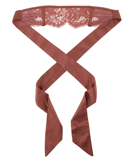Blindfold Private lace, Fioletowy