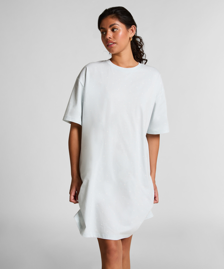 Koszula nocna, Niebieski