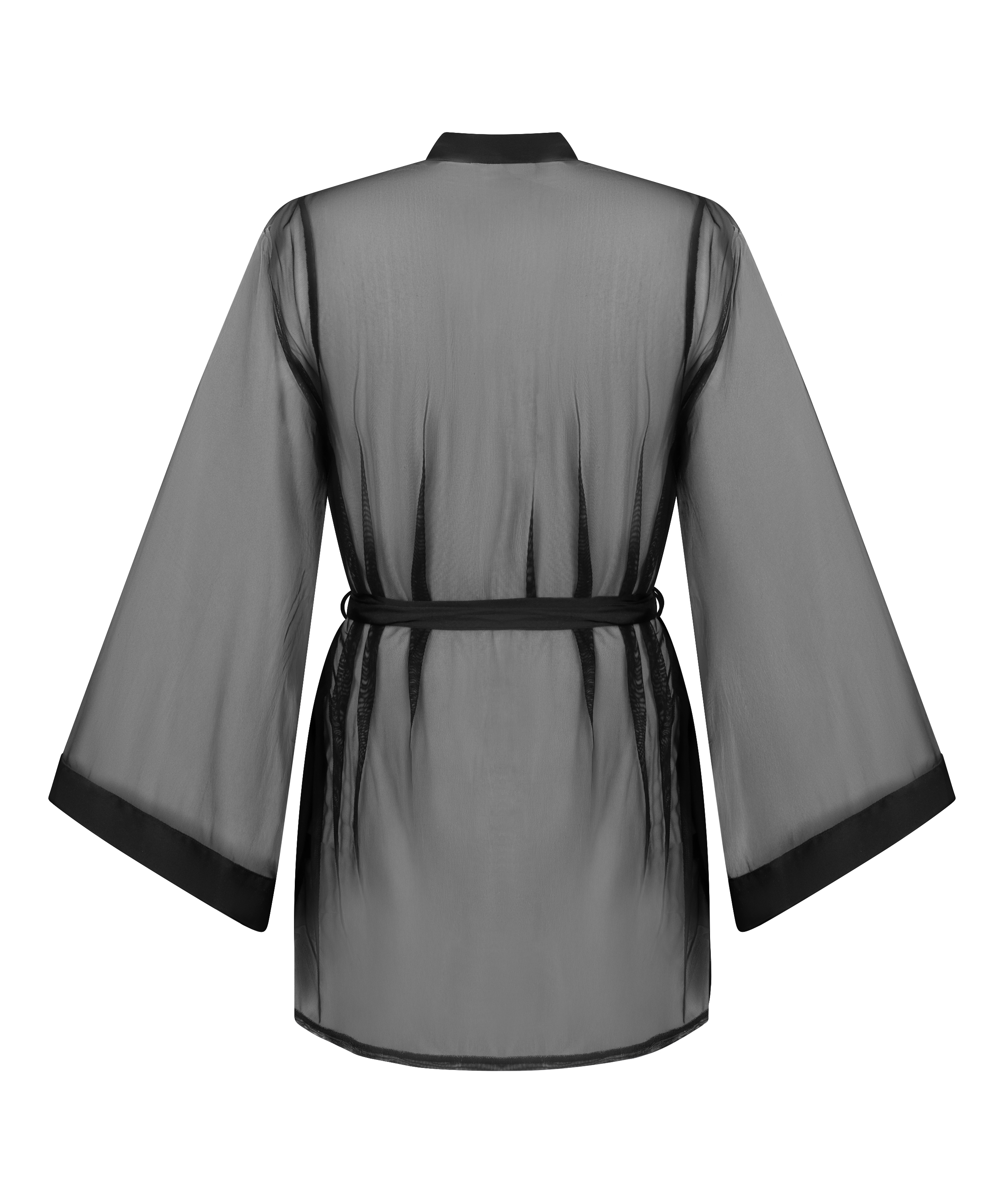 Kimono Maxime Tulle, Czarny, main