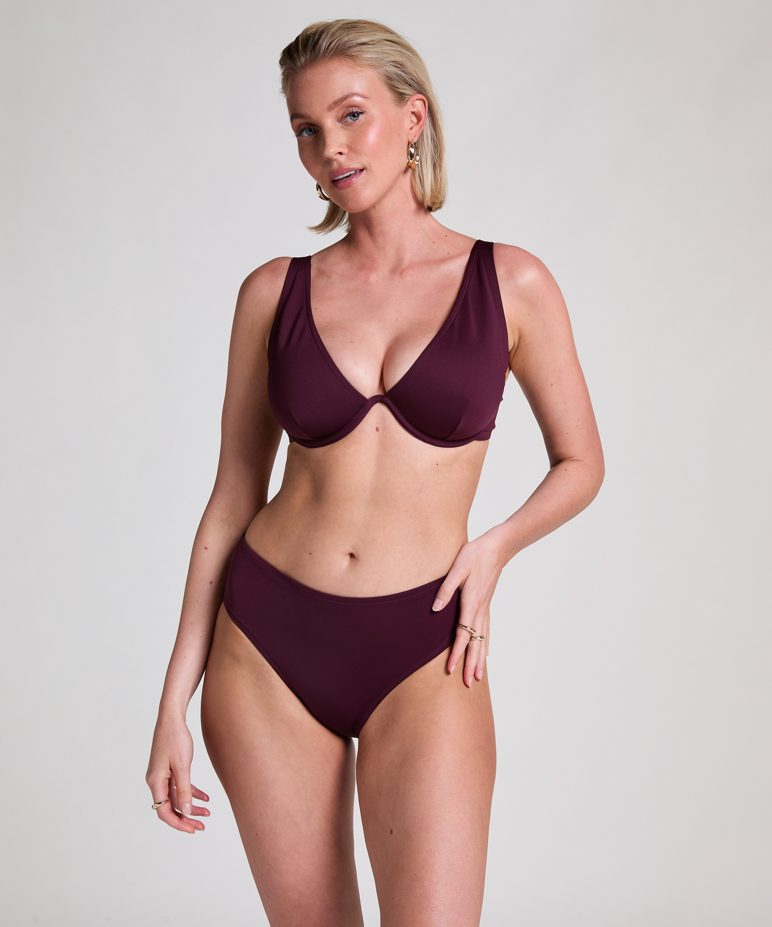Neoprenowe bikini Rio, Fioletowy, main