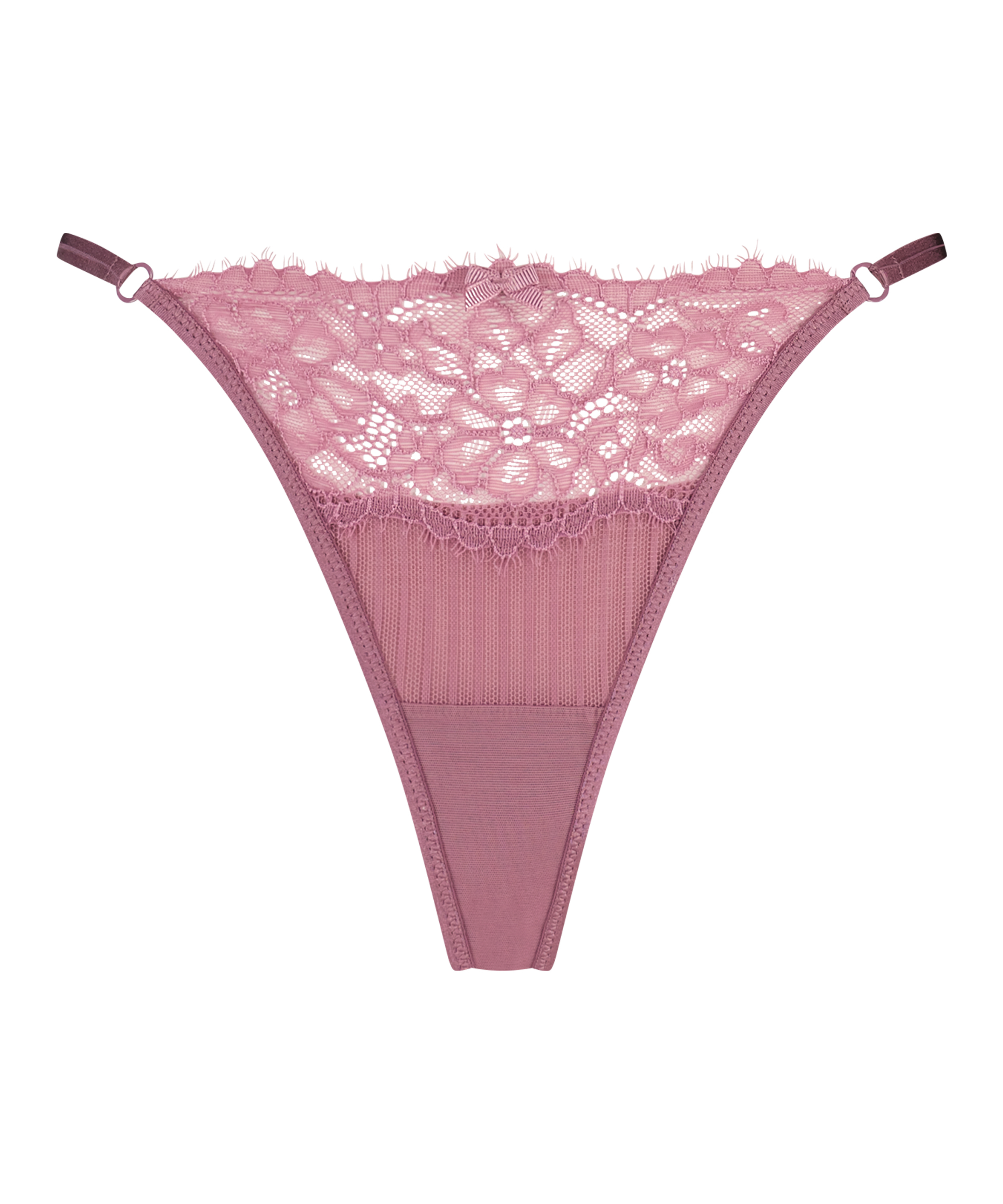 Wysoko wycięte stringi Bliss, Fioletowy, main