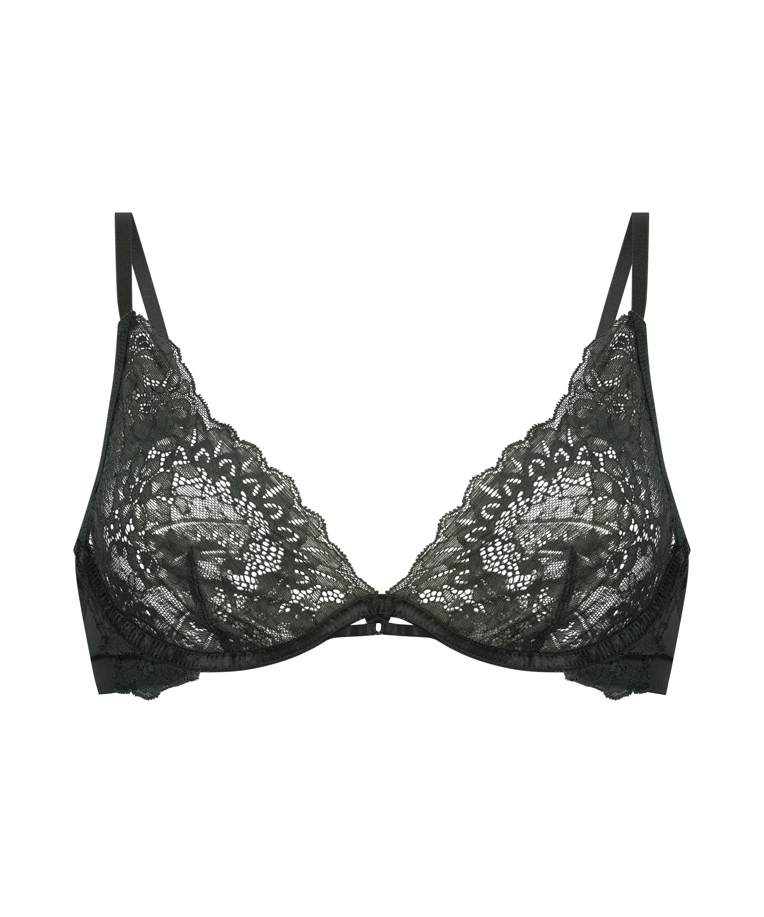 Nieusztywniony biustonosz z fiszbinami Josefina, Zielony, main