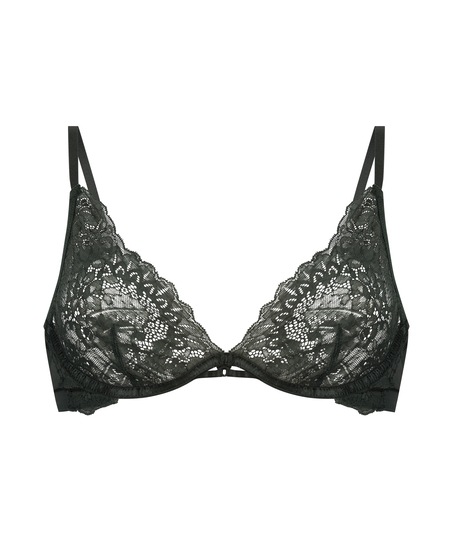 Nieusztywniony biustonosz z fiszbinami Josefina, Zielony