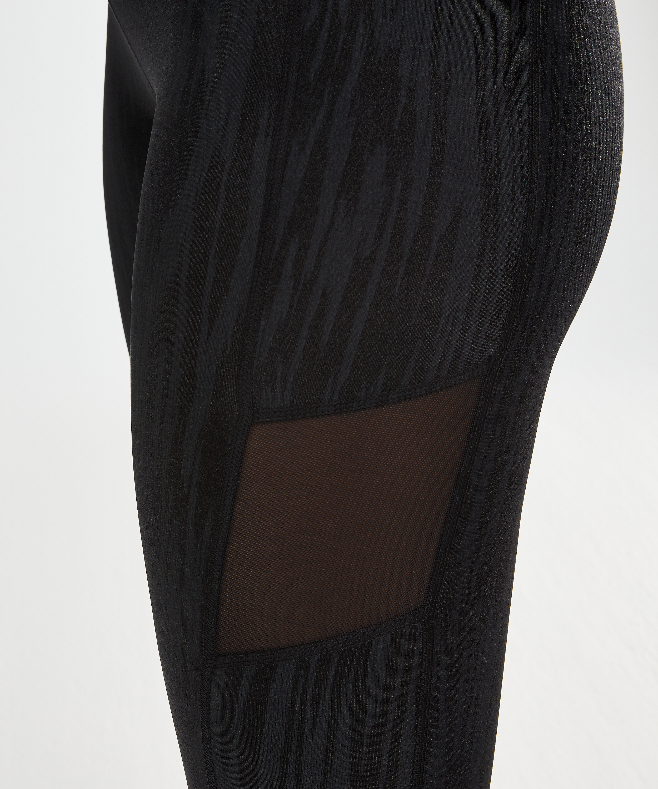 Legginsy sportowe z wysokim stanem HKMX Mojave, Czarny, main