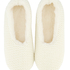 Cosy Ballerina Slippers, Biały