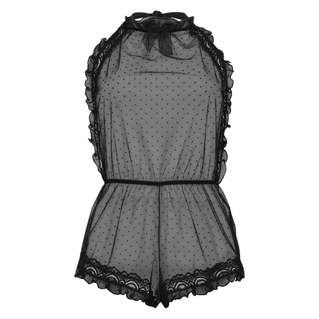 Nathalie Playsuit, Czarny