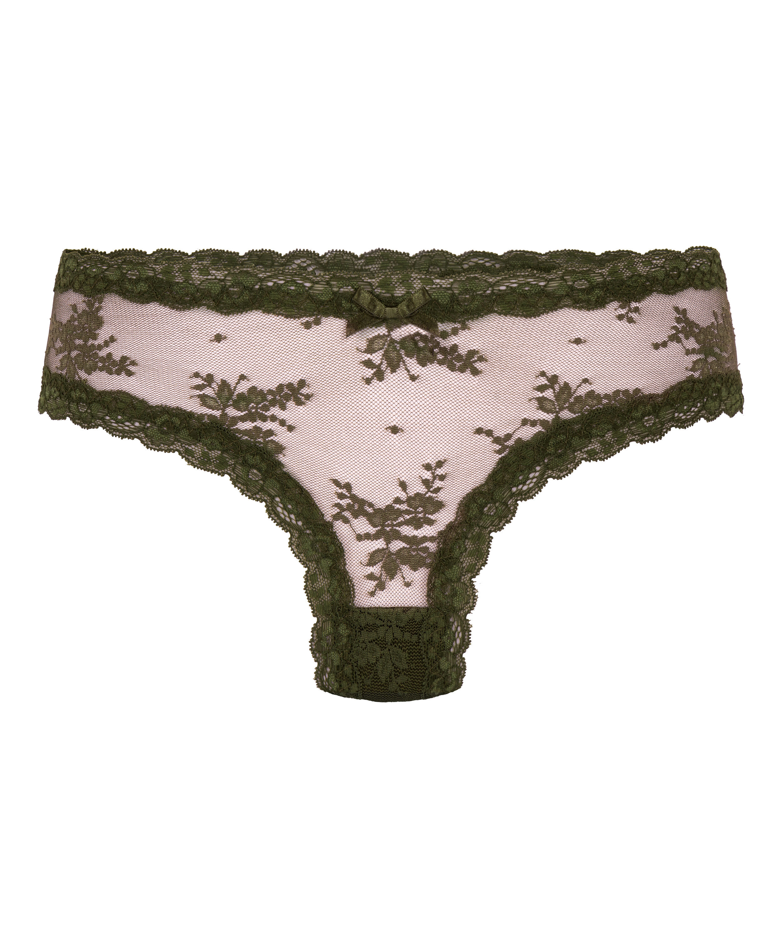 Brazyliany V-shape Mesh, Zielony