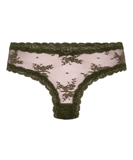 Brazyliany V-shape Mesh, Zielony
