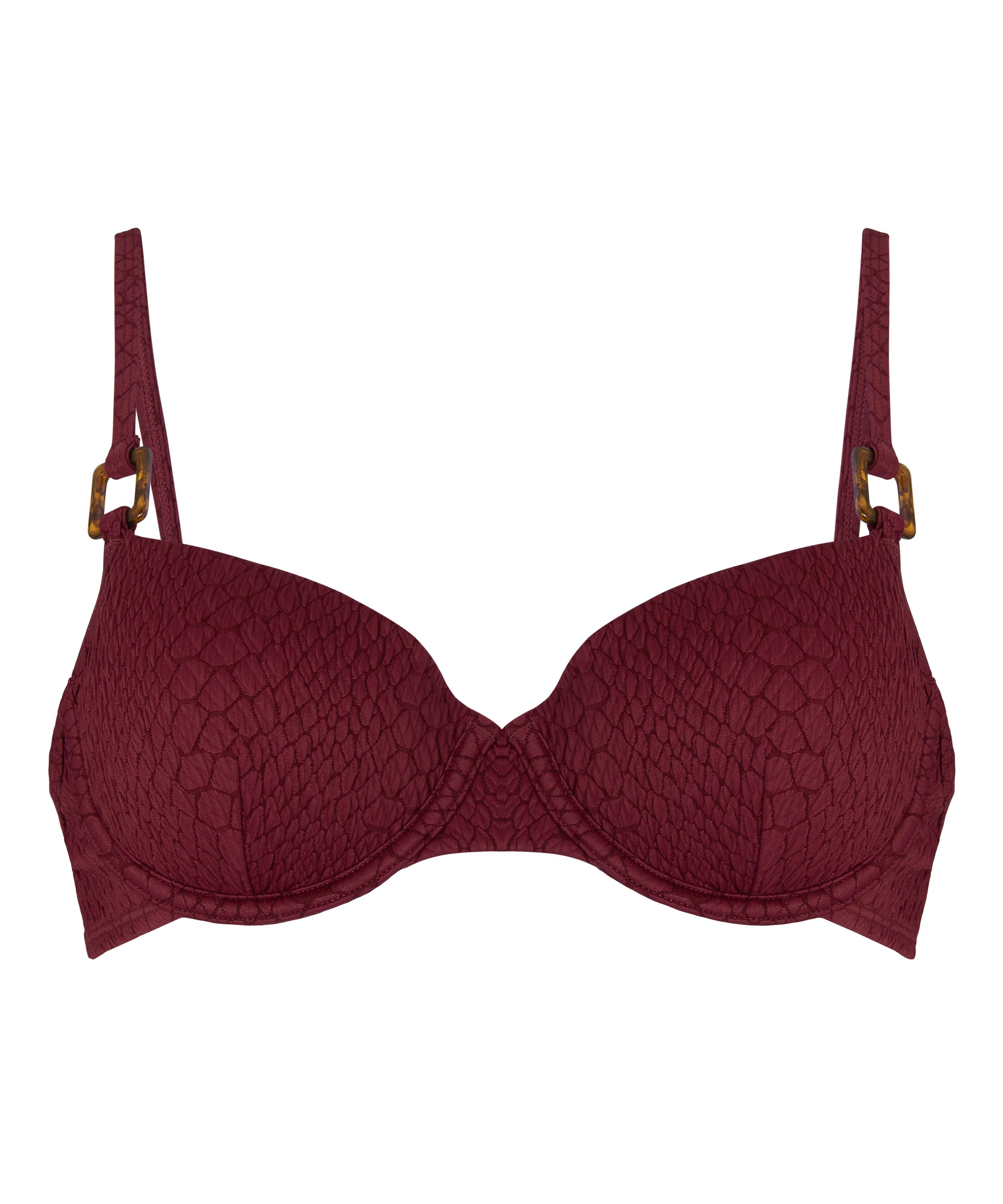 Tr&oacute;jkątny Top Bikini Aruba, Fioletowy, main