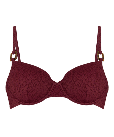 Tr&oacute;jkątny Top Bikini Aruba, Fioletowy