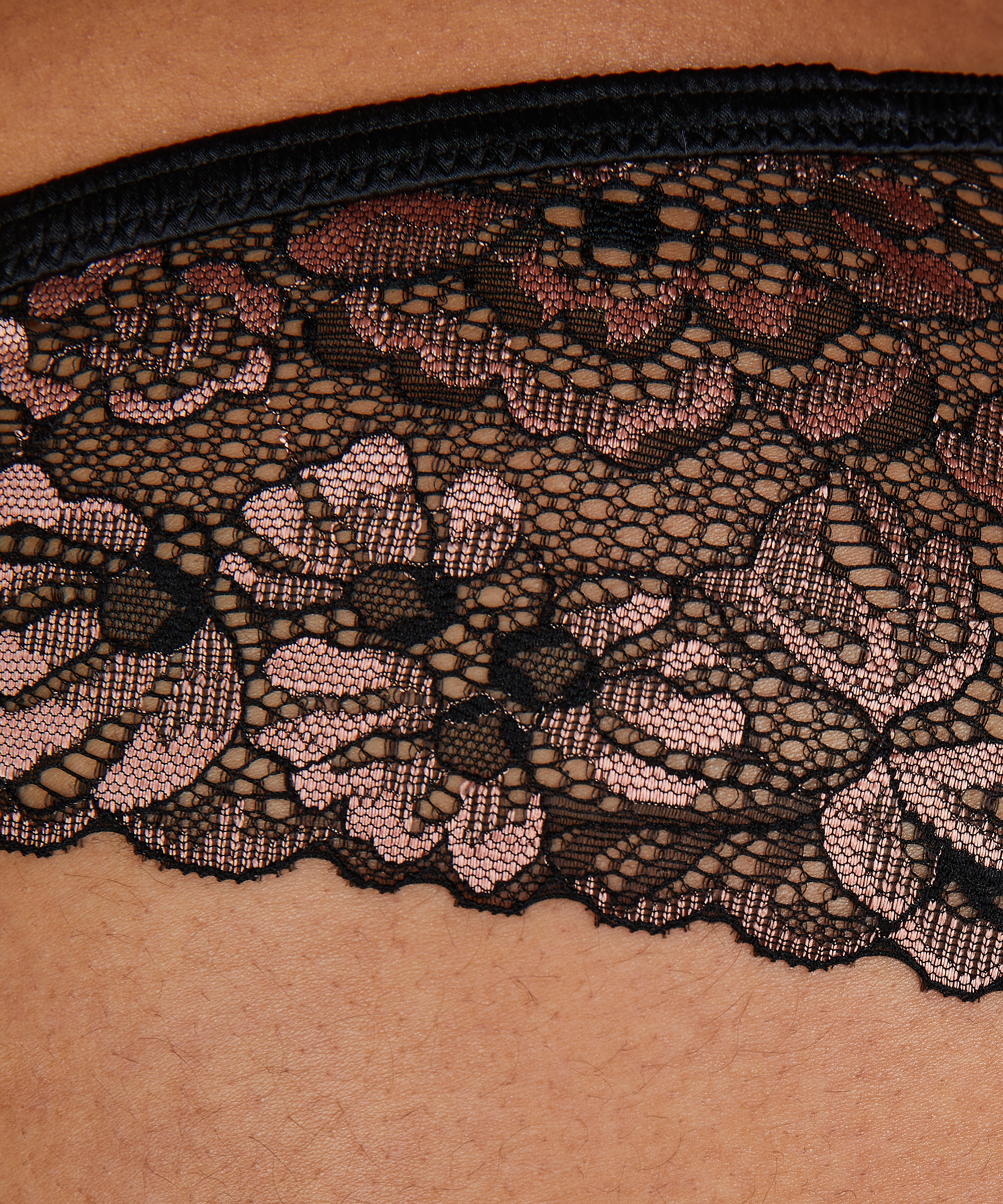 Brazyliany z wysokim wycięciem Ivy, Czarny, main