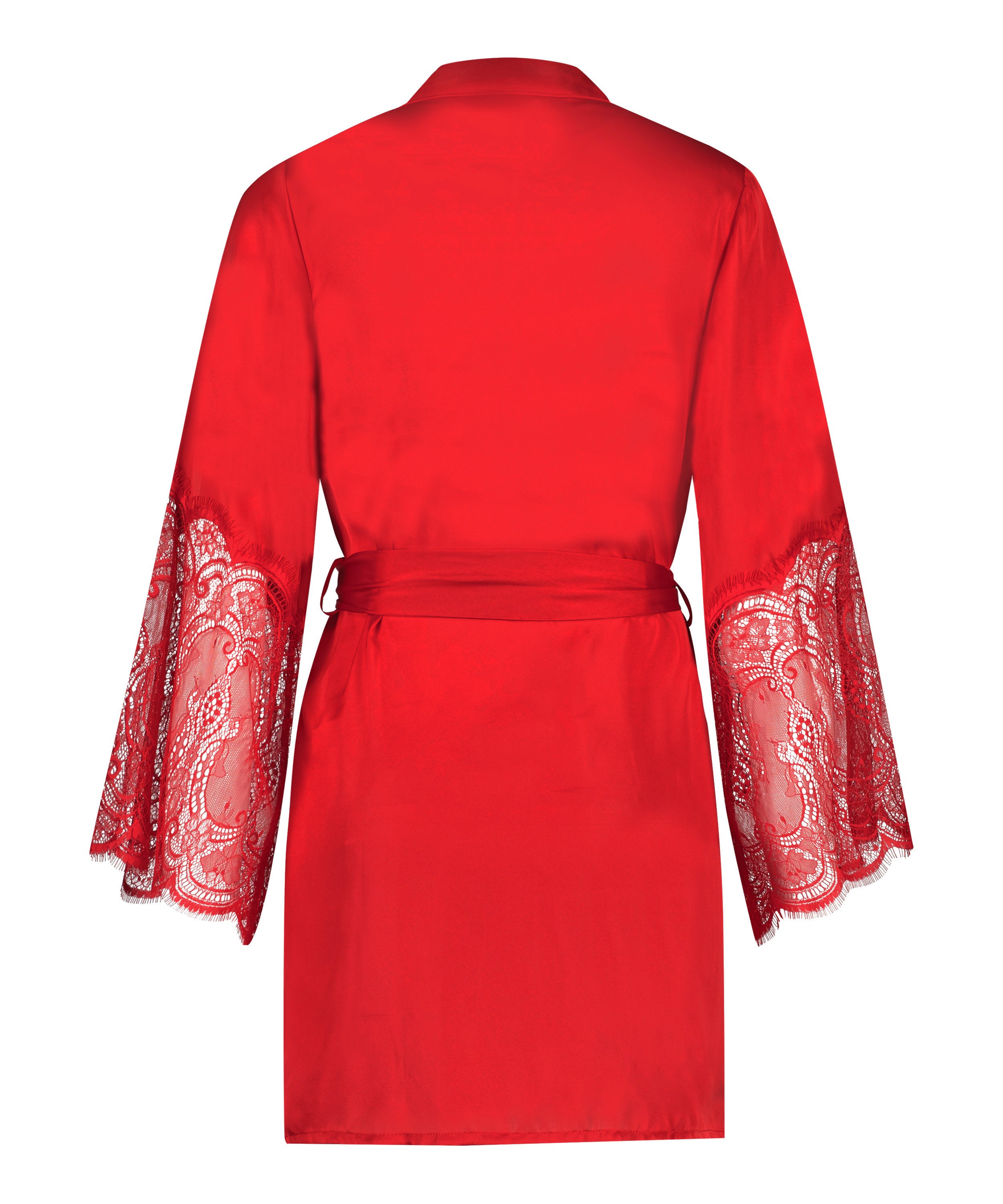 Satynowe kimono, Czerwony, main