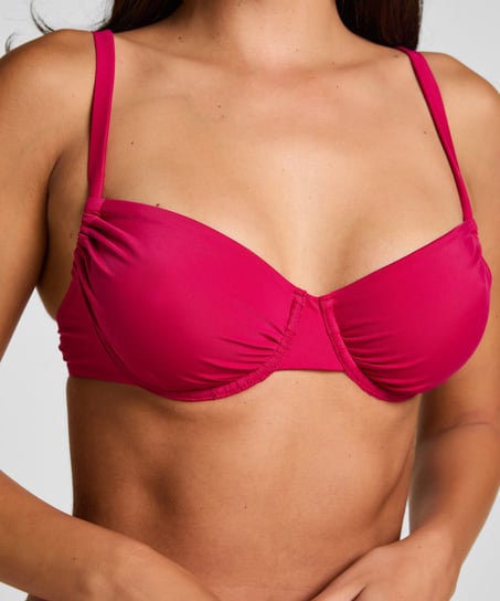 Bardolino Biustonosz Bikini z Fiszbinami i Wyści&oacute;łką, R&oacute;żowy