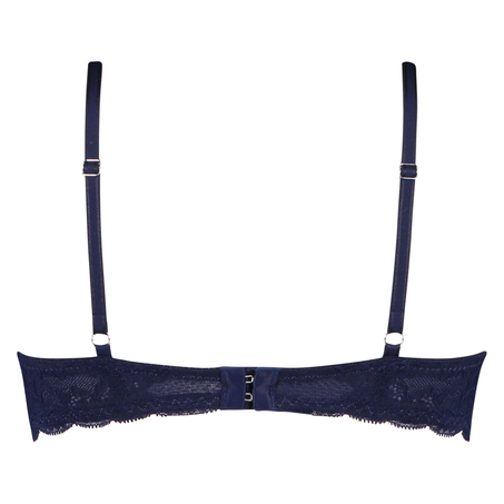Hope Padded Non-Underwired Bra, Niebieski