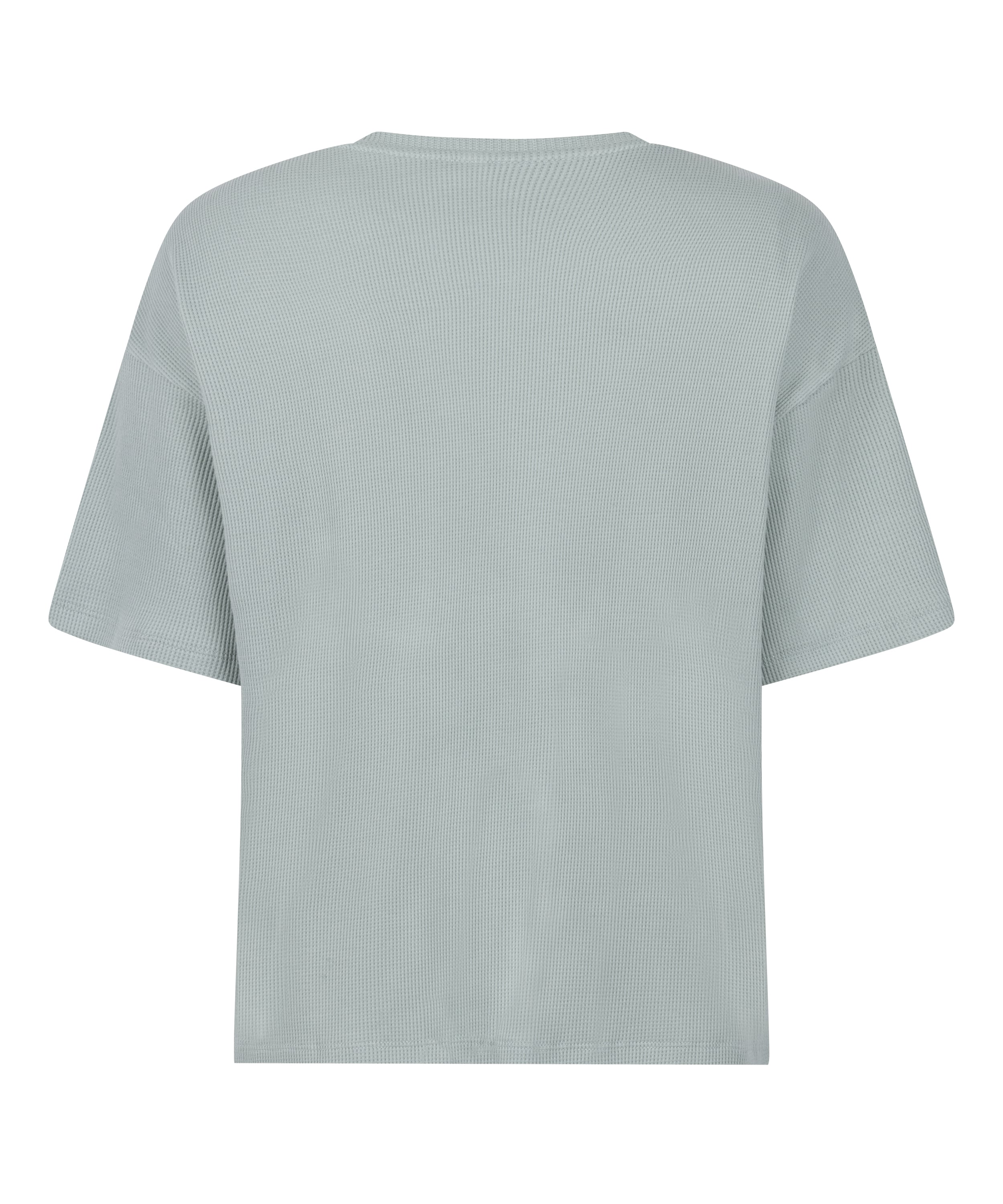 Pyjama Top Waffle, Zielony, main