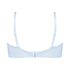Nieusztywniany biustonosz minimizer z fiszbinami Nina, Niebieski