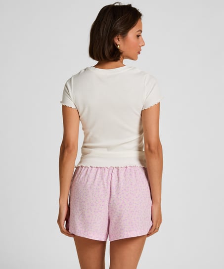 Szorty Piżamowe, R&oacute;żowy