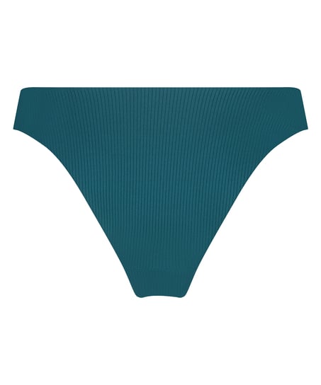 Majtki Bikini Wysoko Krojona Eclipse, Zielony