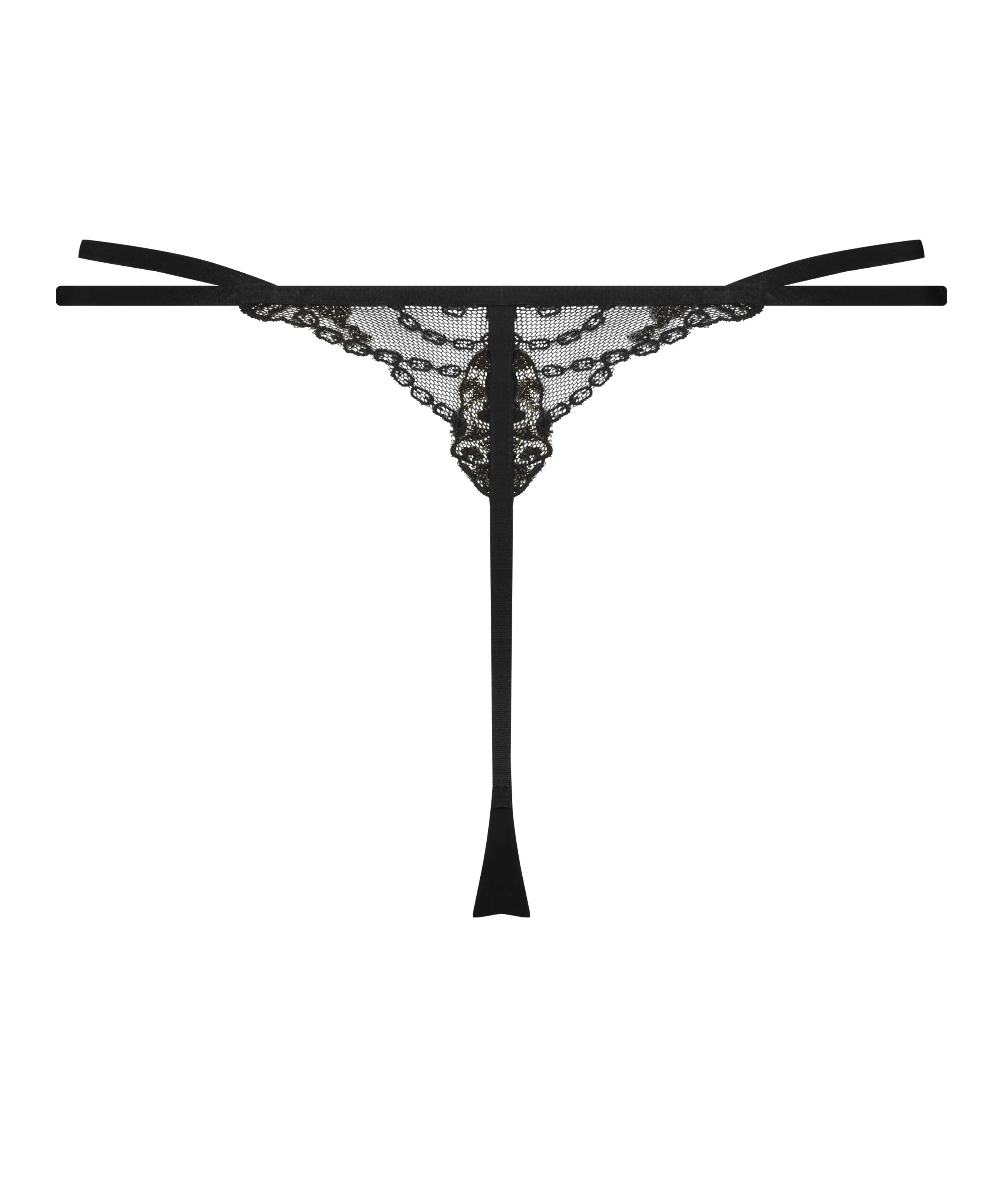 Stringi Felicia, Czarny, main